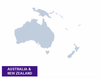 Map Oceania
